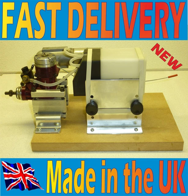 RC MODEL AIRCRAFT engine test stand Rig. Saito, OS, Enya, Irvine, K&B