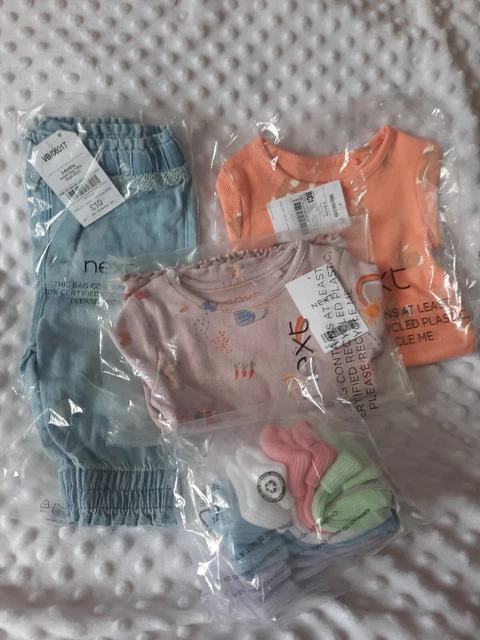 Next Baby Tops & Jean age 3-6 Months including socks bundle BNWT