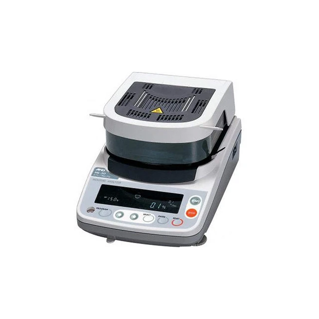 A&D WEIGHING ML-50 Moisture Analyzer,51g,50 to 200  deg.C