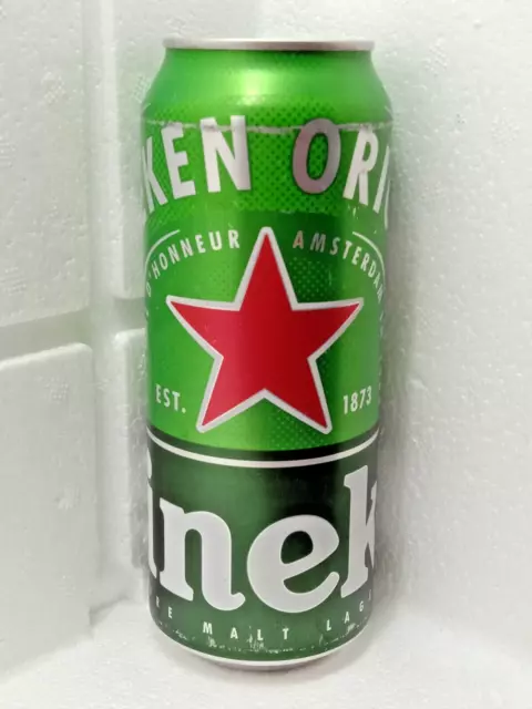 Empty Beer Can HEINEKEN 500 ml. Ukraine 2020 Top Open!