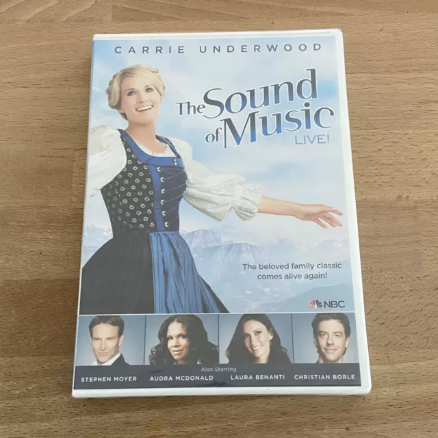 The Sound of Music Live DVD Carrie Underwood New Sealed