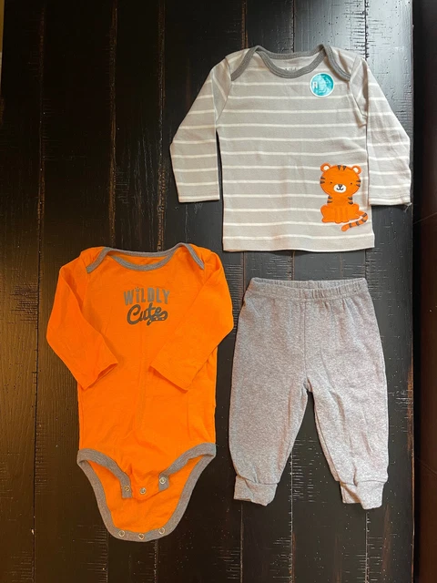 Carters Infant 3 Pc Set 3-6 Months