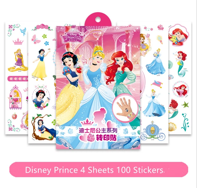 KIDS GIRLS PRINCESS Frozen Meimaid Temporary Tattoos Sticker Party Bag