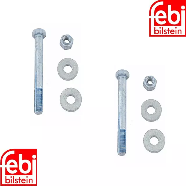 2 X German Febi Upper or Lower Control Arm Adjustment Bolt Kit 2000-20 Mercedes