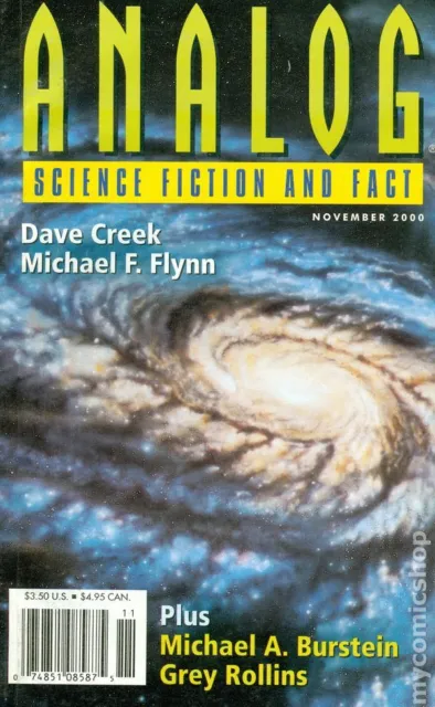 Analog Science Fiction/Science Fact Vol. 120 #11 VG 2000 Stock Image Low Grade