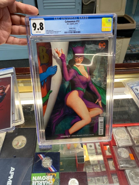 Catwoman #13 Cgc 9.8 Graded Dc Comics 2019 Incredible Artgerm Variant Cover 2