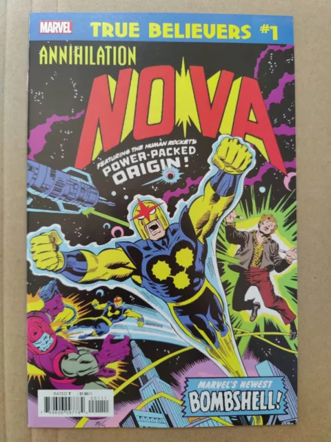 True Believers:Annihilation Nova #1  2020 NM Nova #1 (1976) Marvel