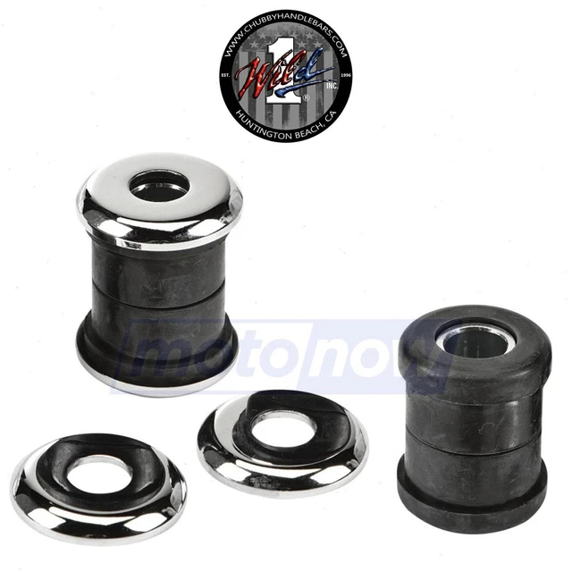 Wild 1 Riser Bushings for 2005-2017 Harley Davidson FLSTN Softail Deluxe - jc