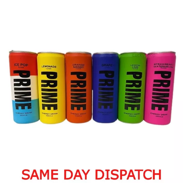 Jumbo KSI Prime Bottle Can Soft Squishy Fidget Toys Squeeze Gifts for Adult&Kids