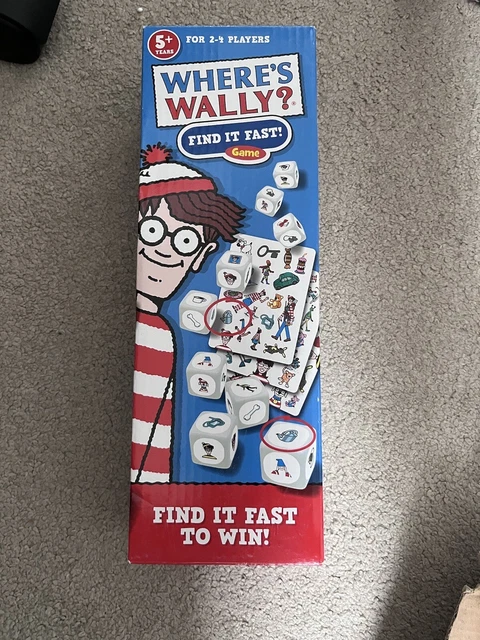 WHERE'S WALLY FIND it Fast Game Paul Lamond Games Complete £3.00 ...