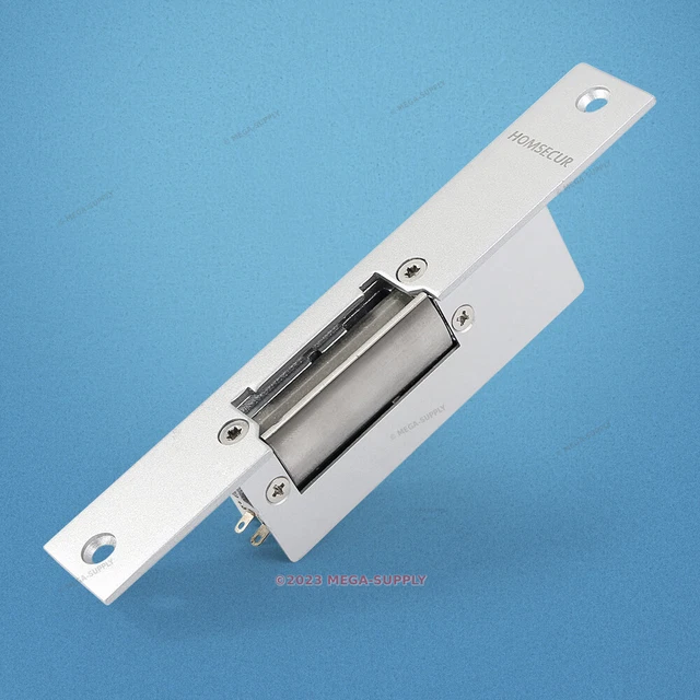 HOMSECUR Fail-Safe Electric Strike PVC Door Lock For Access Control System