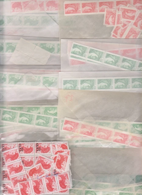 CARNET FRANCE 3744-C8 DE 10 TIMBRES POUR AFFRANCHIR MARIANNE ROUGE DE LAMOUCHE