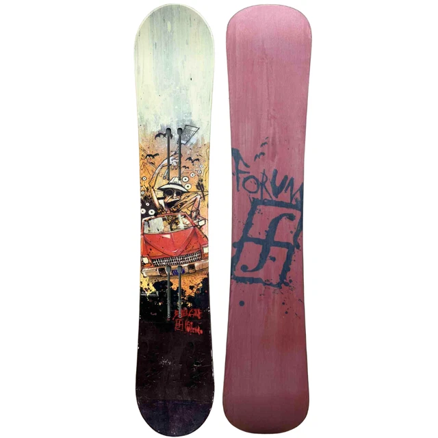 FORUM PETER LINE 151cm Fireboy vintage snowboard Rare 2002
