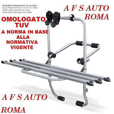 BIC PORTABICI POSTERIORE 3 BICI VOLKSWAGEN TRANSPORTER ANNO 2006 UOMO DONNA MB 