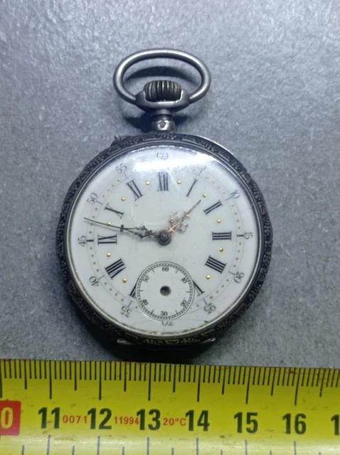 Lot De 75 Montres Gousset Argent à Clé – Vintage, Mécanique, Homme, France