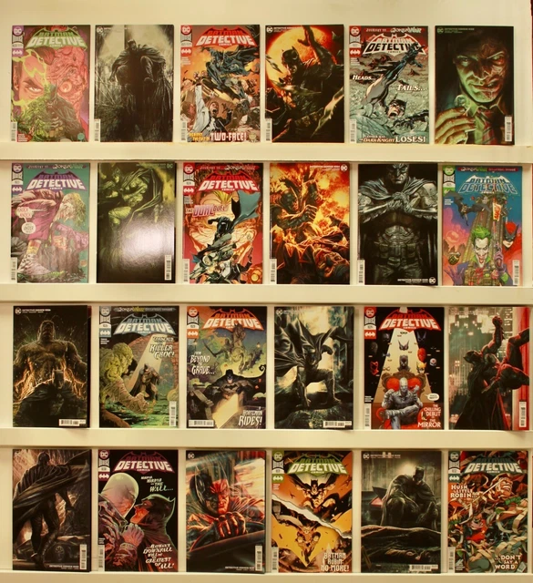 Detective Comics  Lot of 24 comics NM or better, many much better  Issues below