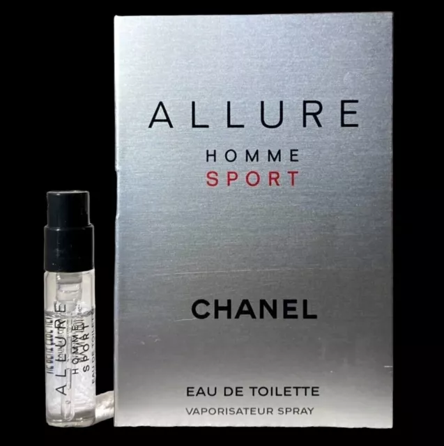 CHANEL ALLURE HOMME Sport Eau de Toilette EDT Sample Spray Vial .05oz/1.5ml  New $9.99 - PicClick