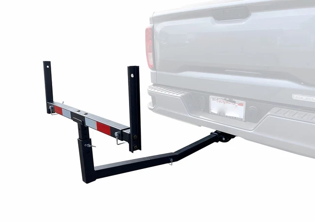 70231 Hitch Mount Pick Up Truck Bed Extender For Ladder, Rack, Canoe...