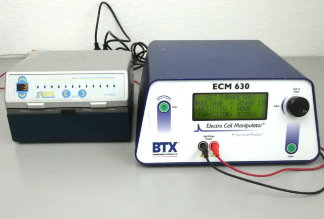 Harvard Apparatus BTX ECM 630 Electroporator w/ Plate Handler HT-200