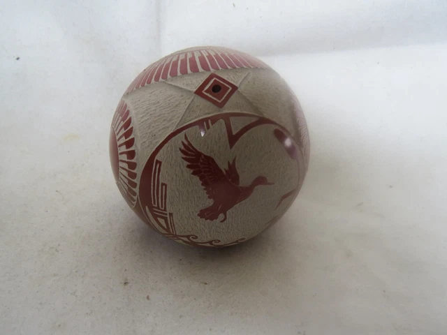 Exclusive Native American Hopi Incised Pottery Seed Pot Thomas Polacca Nampeyo Exclusive Native American Hopi Incised Pottery Seed Pot Thomas Polacca Nampeyo