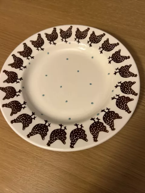 New & Unused, Rare Retired - Emma Bridgewater Speckled Hen 22cms Plate.