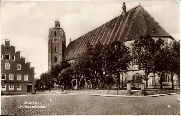 Ak Ingolstadt an der Donau Oberbayern, Liebfrauenkirche - 4003153