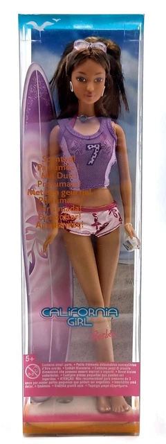 NRFB Tenues Barbie & Ken California Girl 2004 – Habits Ville Complets – Mattel C7209