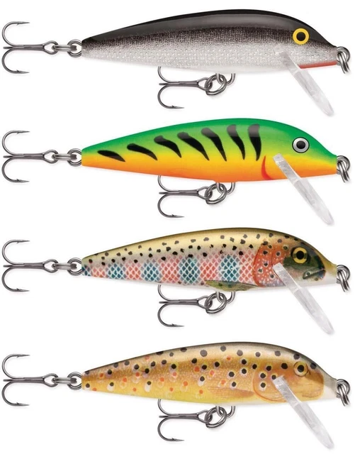 Lot Rapala 100th Anniversary – 6 Leurres LR100 – Édition Limitée (neuf)