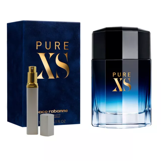Paco Rabanne Pure XS Man Eau De Toilette in nachfüllbarer Zerstauber 12ml Spray