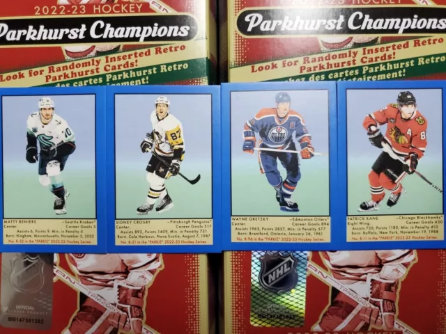 2022-23 Parkhurst Champions Hockey 51 Retro Parkie Mini Blue - YOU PICK  ****