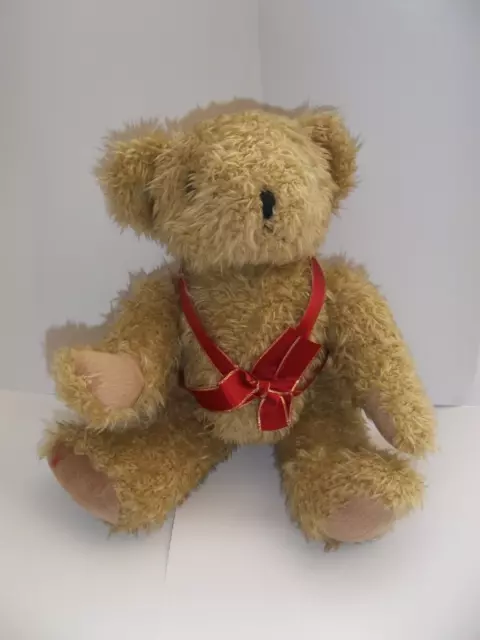 Leonardo jointed  teddy bear by Olympic promotional products. in good condition