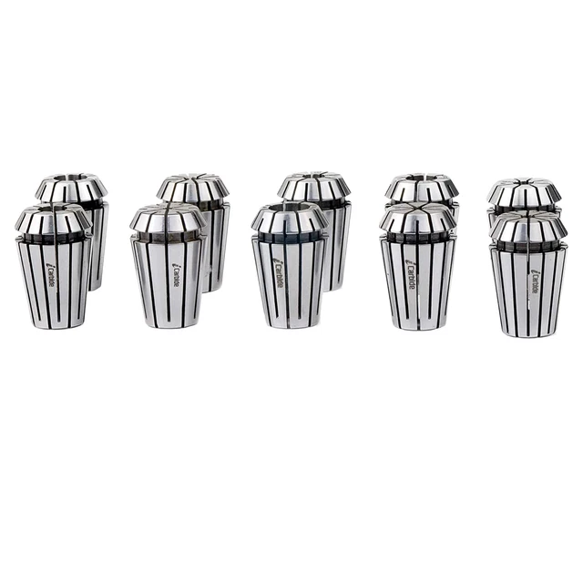 Ultra TIR 0.0002" Precision ER20 Collet Set INCH 11PC for CNC Engraving Machine