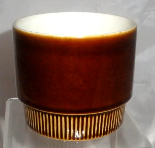 Poole Pottery Chestnut Pattern Open Sugar Bowl made in the Compact Shape