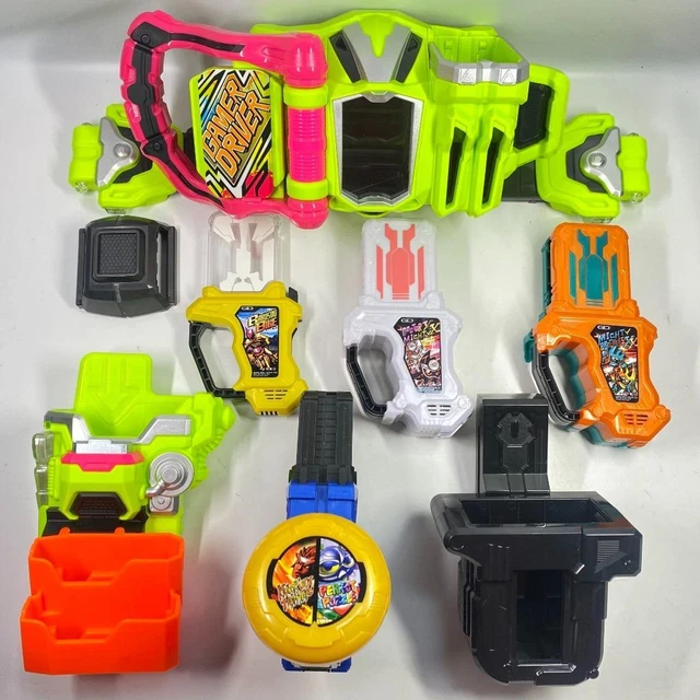 Kamen Rider Ex-Aid DX Gamer Driver Belt Gashat all DX set BANDAI JAPAN 55 Import