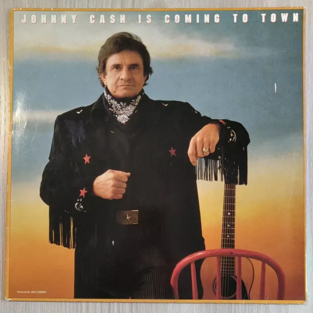 Vynil Lp Johnny Cash - Johnny Cash Is Coming To Town – 832 031