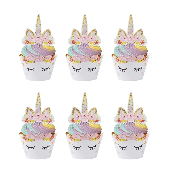 Topper De Gâteau,Hello Kitty Cupcake Toppers Drapeau Des Cure-Dents 24