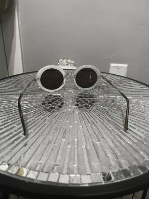 AJ Morgan Round Leopard Print Sunglasses 3