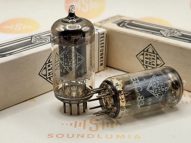 Telefunken ECC83 まぶしく Smooth Plate ◇ Diamond