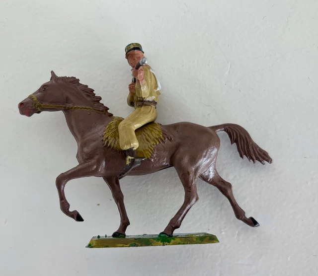 Starlux Lot De Figurines Militaire Cowboy Indiens Chevalier