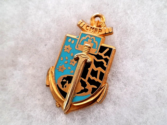 Insigne Militaire Original CMFP (Centre Militaire De Formation Professionnelle) – Armée De Terre