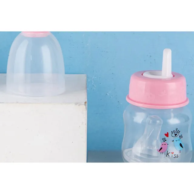 60ml Baby Newborn Nursing Nipple Bottle PP Pacifier Milk Water Feeding cu$v