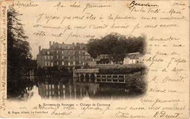CPA AK Env.-de BAGNOLES - Chateau de COUTERNE (355169)