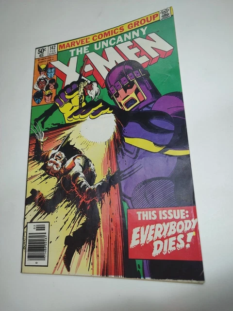 UNCANNY X-MEN#142(1981)2nd "DAYS OF FUTURE PAST"~CHRIS CLAREMONT~JOHN BYRNE!