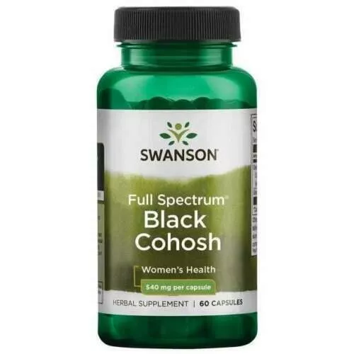 BLACK COHOSH 60x540MG-FOR HOT FLUSHES, NIGHT SWEATS,VAGINAL DRYNESS MENOPAUSE