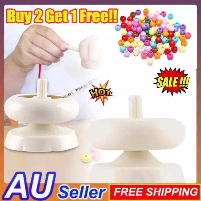 Bead Loader Beading Spinner DIY Quickly Beading Bowl Tool for Beads Waist BeadTK