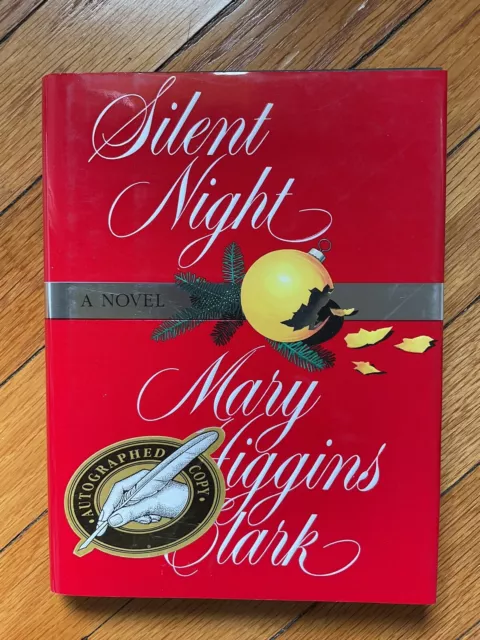 Silent Night by Mary Higgins Clark (1995, Hardcover) SIGNED