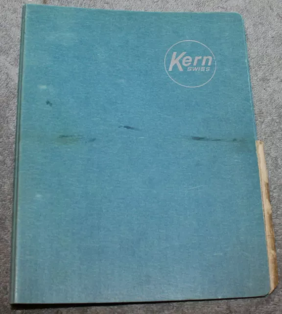 Vintage Kern Aarau Two Ring Binder