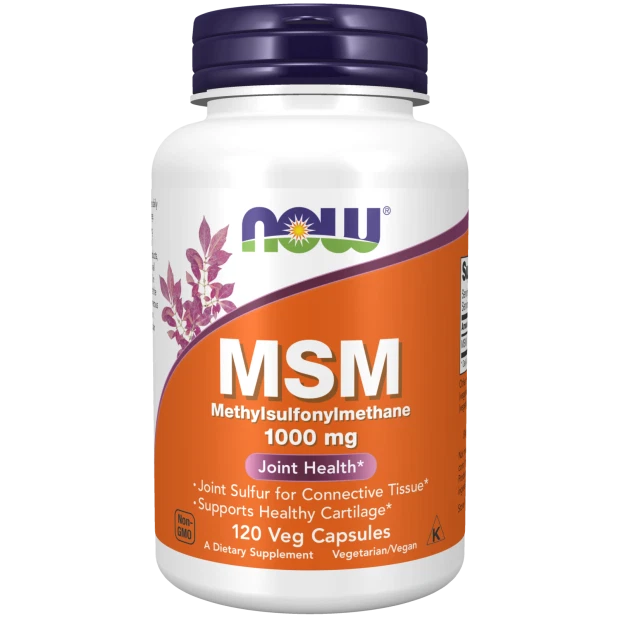 NOW FOODS MSM 1000 mg AntiInflammatory Joint & Immune Support PICK