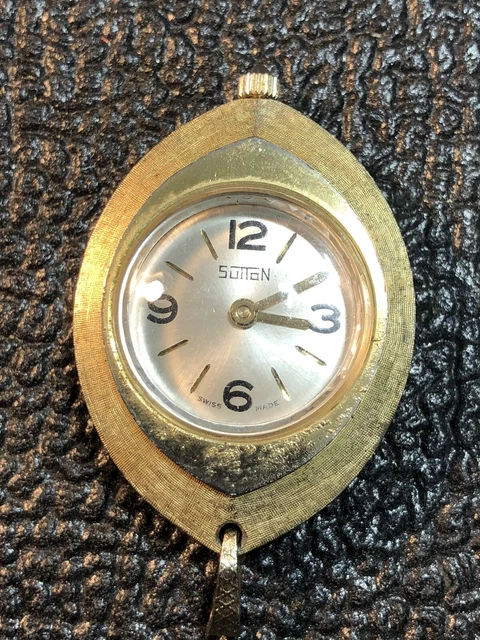 1960S SWISS MADE Sutton by E. Gluck Trading Co. Vintage Wind 
