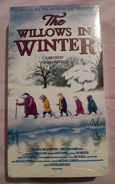 VINTAGE THE WIND in the Willows in Winter Brand NEW sealed VHS Mole ...
